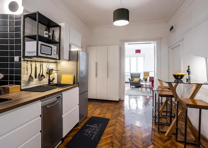 아파트 Center Suites, Two Connected Apartments, 10 Guests *