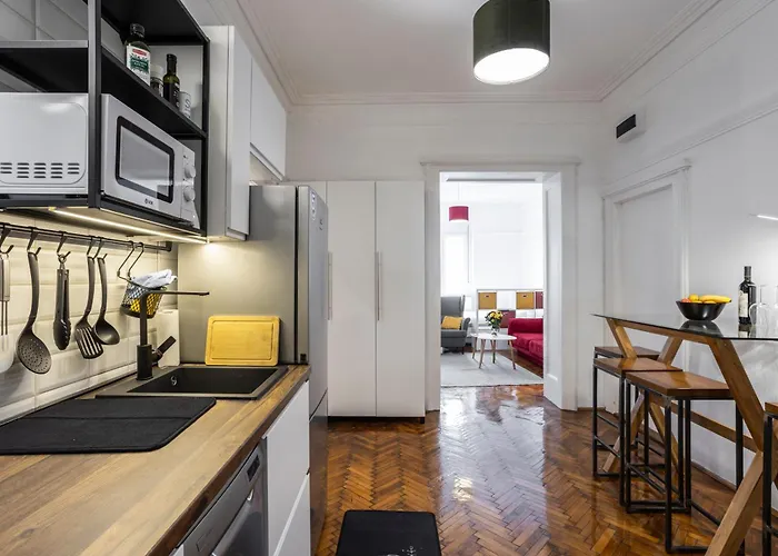 아파트 Center Suites, Two Connected Apartments, 10 Guests 베오그라드